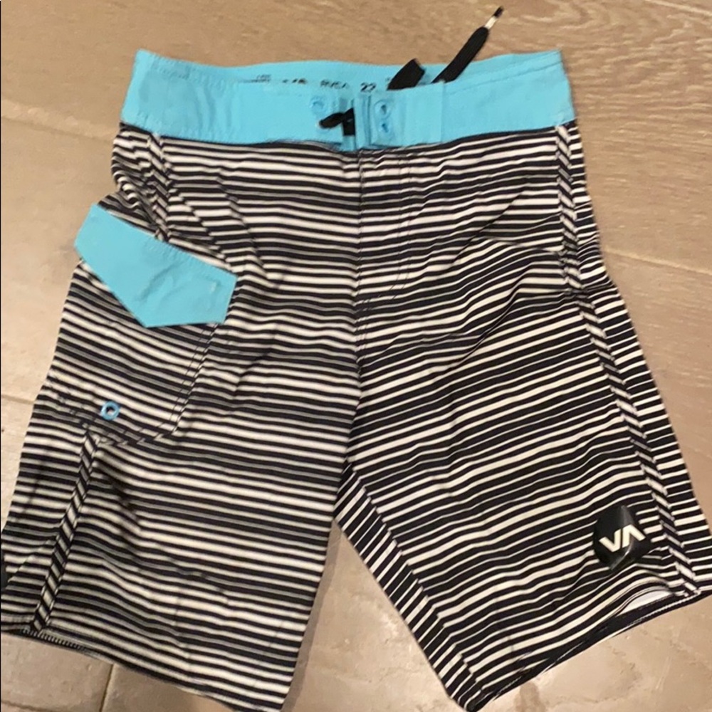 Boys RVCA swim trunks, size 23